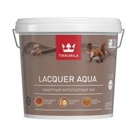 Lacquer Aqua- Евро Лак Аква Водоразбавляемый колеруемый лак на акрилатной основе полуглянцевый