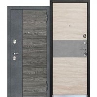 Дверь металлическая  9,5 см Орландо Дуб Винтаж Белый (860мм)