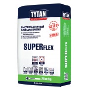 Клей для плитки высокоэластичный TYTAN  SUPERFLEX TS55, 25 кг