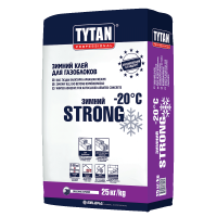 Клей для газоблоков зимний TYTAN STRONG, 25 кг