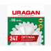 Диск пильный по дереву URAGAN Optima cut 150 x 20мм 24Т