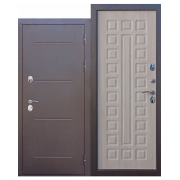 Дверь металлическая  11 см ISOTERMA Медный Антик Лиственница Мокко (860мм)