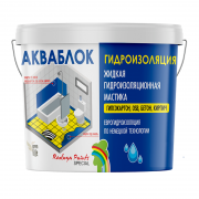 Мастика гидроизоляционная  Aquablock (Акваблок) "Радуга-021", 14   кг 
