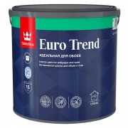 Euro Trend.  Водоразбавляемая краска для обоев и стен.  Матовая