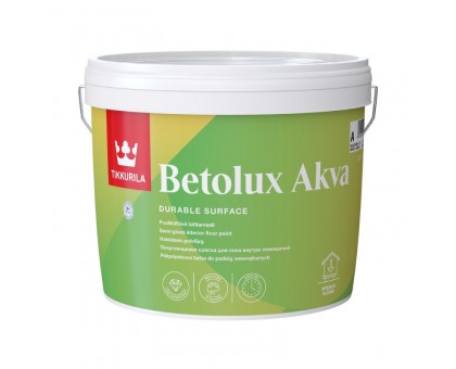 Betolux Akva. Полиуретано-акрилатная краска, Полуглянцевая