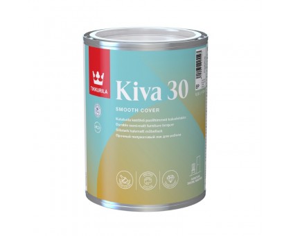 Kiva 30.  Акрилатный лак.  Полуматовый
