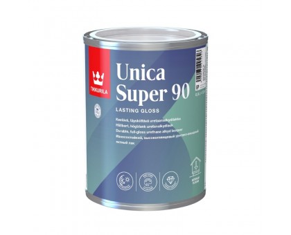 Unica Super 90.  Уретано-алкидный лак. Совершенно глянцевый